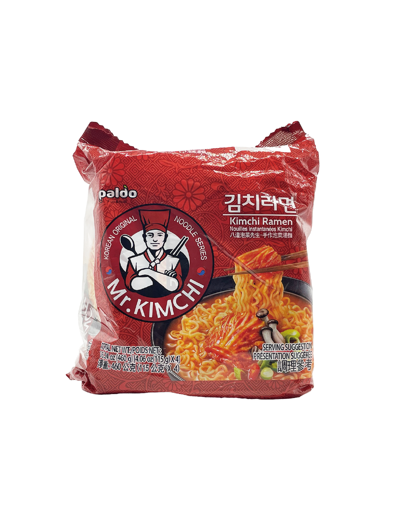 PALDO 八道傳統韓式泡菜湯麵 (115g x 4包)