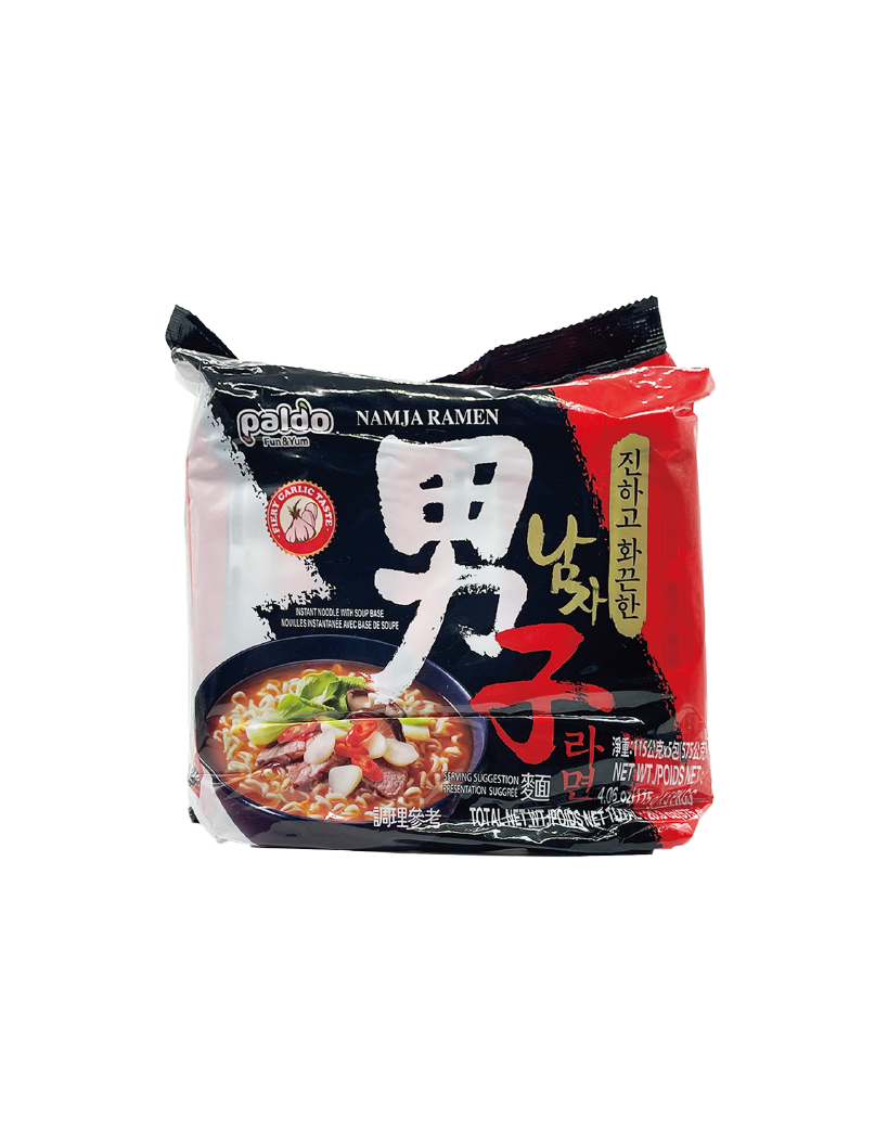 PALDO 八道激辛牛骨男子拉麵 (115g x 5包)