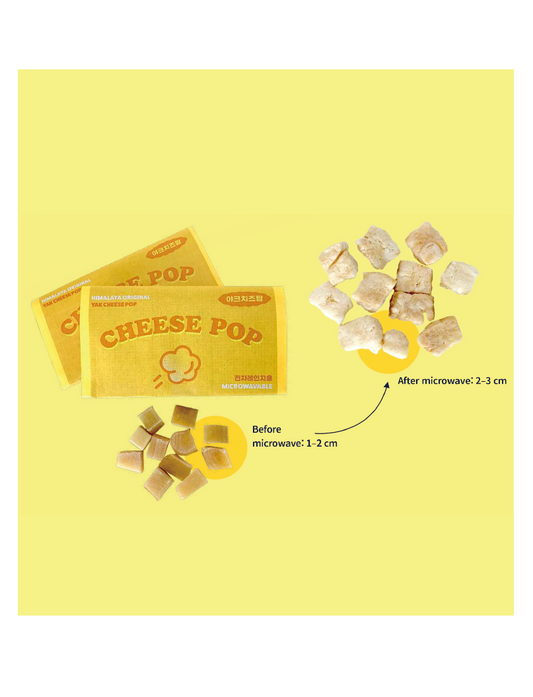 (寵物用) PETCREW Cheese Pop-corn 21g (Microwavable) 喜馬拉雅山芝士爆谷 21g (可微波加熱)