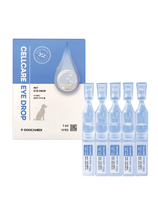(寵物用) DOOCA MEDI Cellcare Pet Eye Drop 寵物幹細胞眼部護理水 1ml x 10支