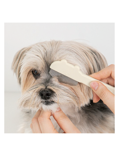 (寵物用) BITE ME Jelly Bear Rounded Face Comb (Pet) 狗狗臉毛梳