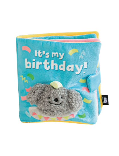 (寵物用) BITE ME It's My Birthday Play Book 寵物藏食玩具布書