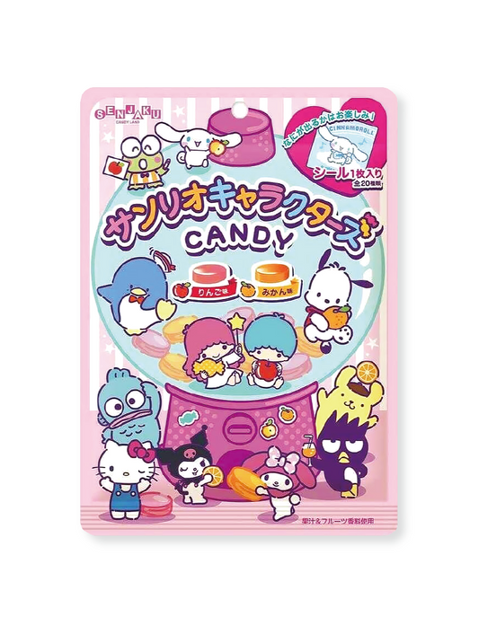 SENJAKU Sanrio Apple & Tangerine Flavor Candy 蘋果及橘子味果汁糖 50g