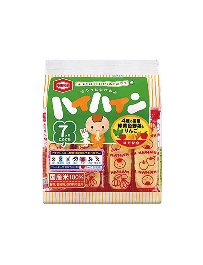 KAMEDA 蔬菜味BB米餅 40g