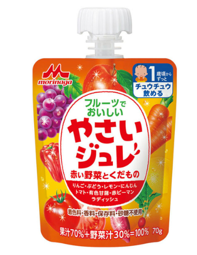 Morinaga Milk 果蔬泥 - 赤色野菜雜果 70g