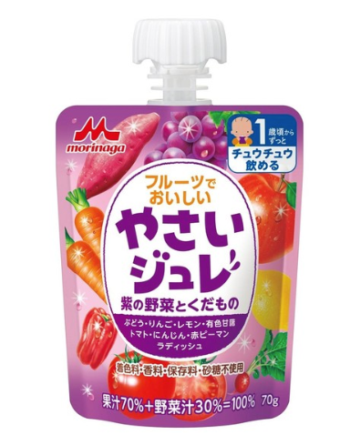 Morinaga Milk 果蔬泥 - 紫色野菜雜果 70g