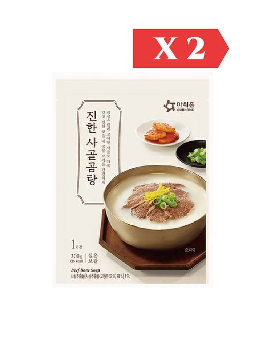 OURHOME 韓國濃郁牛骨湯 300g (2件裝)