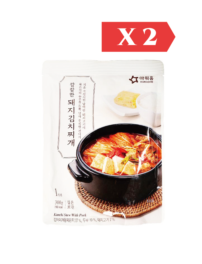 OURHOME 韓國豬肉泡菜湯 300g (2件裝)