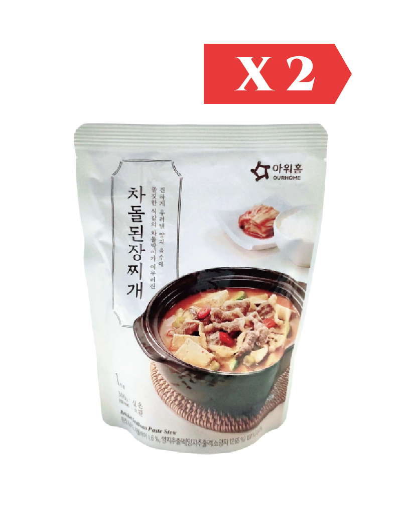 OURHOME 韓式牛腩大醬湯 300g (2件裝)