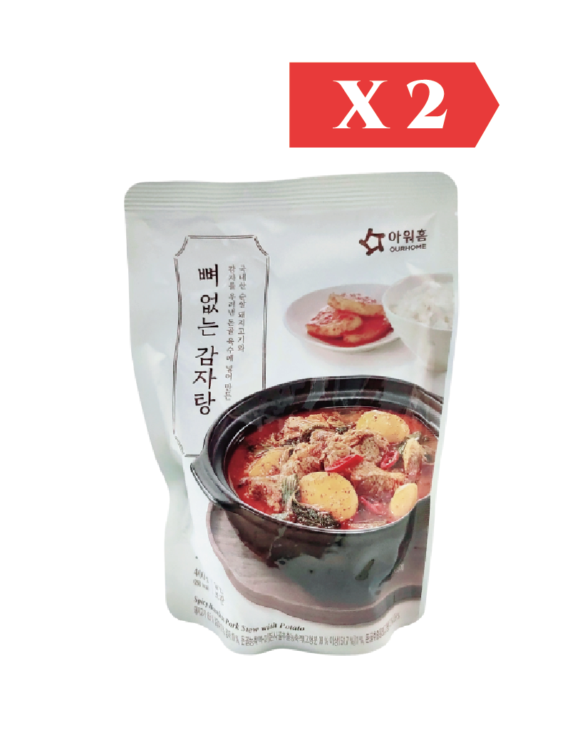 OURHOME 韓式無骨豬脊骨湯 400g (2件裝)