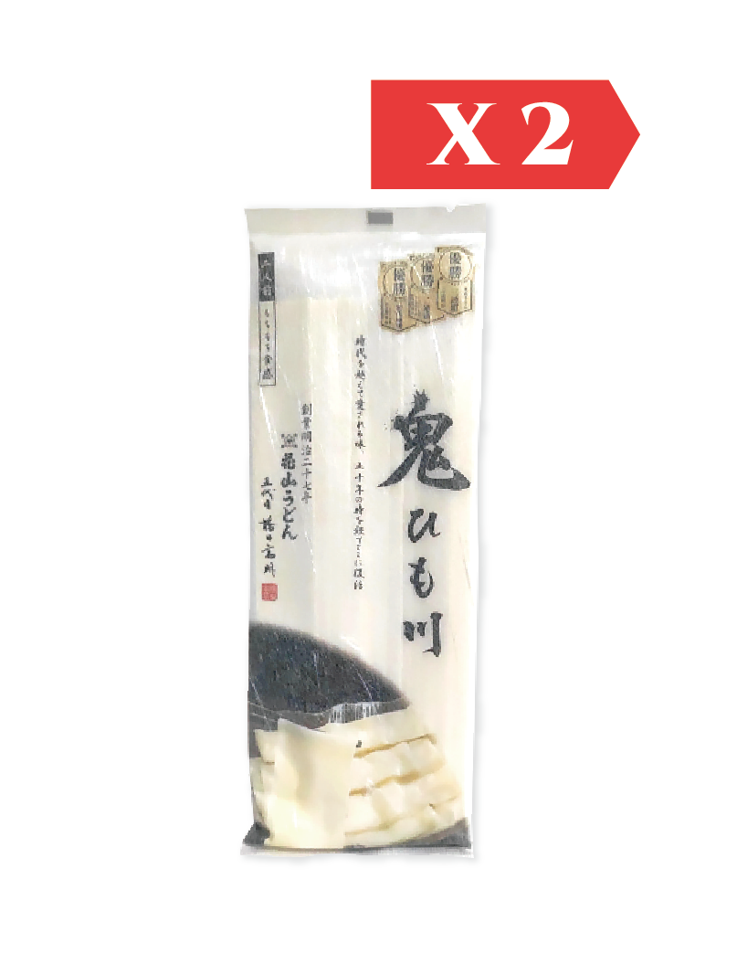 花山烏冬鬼繩川闊麵 200g (2件裝)