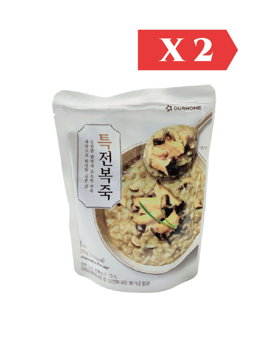 OURHOME 高級鮑魚粥 270g (2件裝)