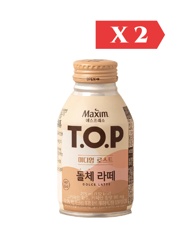 Maxim T.O.P 中度烘焙拿鐵 275ml (2件裝)