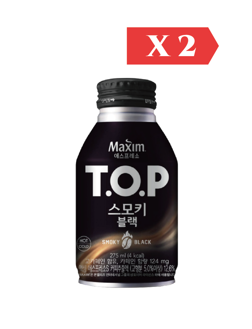 Maxim T.O.P 黑咖啡 275ml (2件裝)