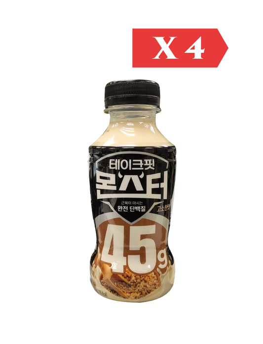 TAKEFIT 怪獸高蛋白飲品 45g - 穀物味 350ml (4件裝)