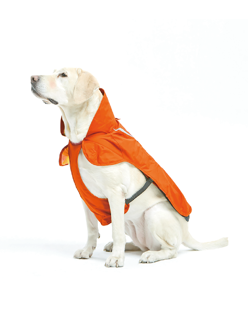 (寵物用) SCHPET Neck Rain Jacket 狗狗服飾全天候透氣雨衣