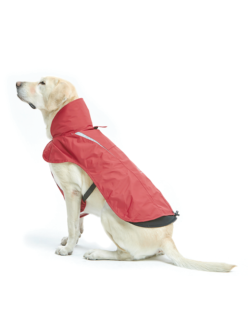 (寵物用) SCHPET Neck Rain Jacket 狗狗服飾全天候透氣雨衣