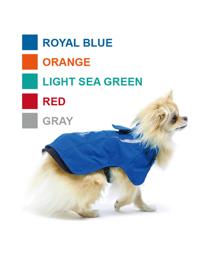 (寵物用) SCHPET Neck Rain Jacket 狗狗服飾全天候透氣雨衣