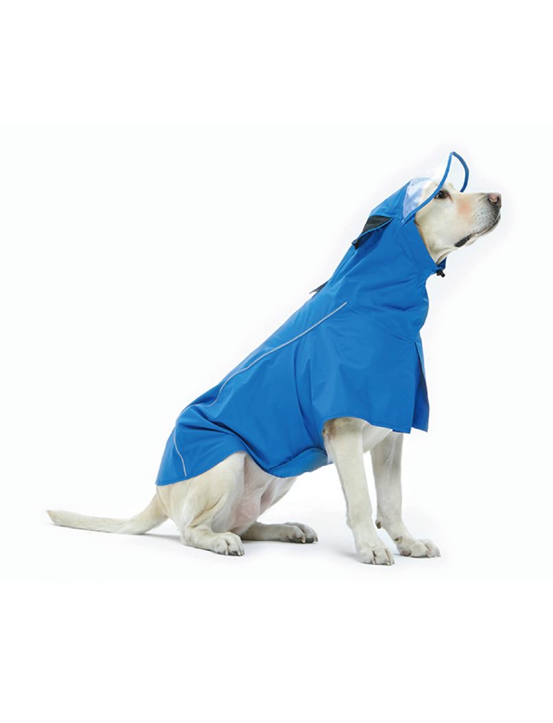 (寵物用) SCHPET Hat Rain Cover 狗狗服飾全天候連帽子雨衣