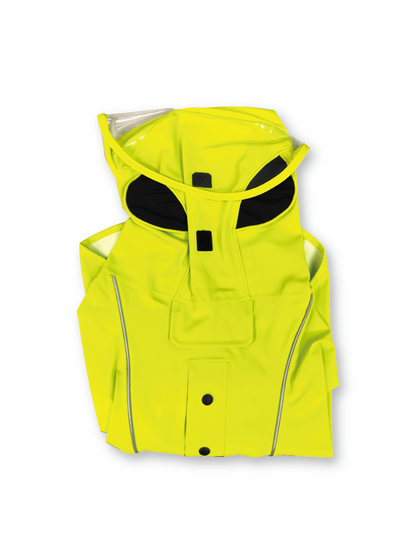 (寵物用) SCHPET Hat Rain Cover 狗狗服飾全天候連帽子雨衣