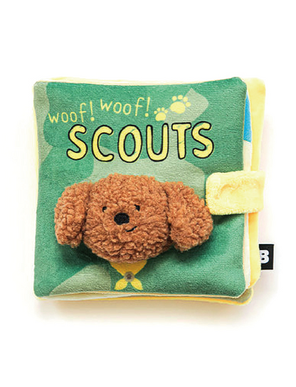 (寵物用) BITE ME Woof Scout Play Book 寵物藏食玩具布書
