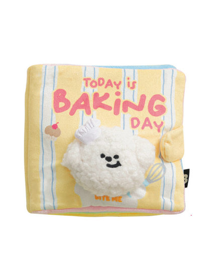 (寵物用) BITE ME Baking Day Play Book 寵物藏食玩具布書