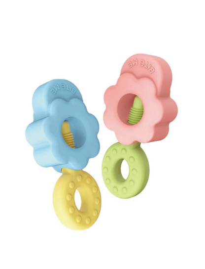 (寵物用) BITE ME  Easy Bite Grip (Pink/Blue) 寵物零食固定器 (粉紅/粉藍)