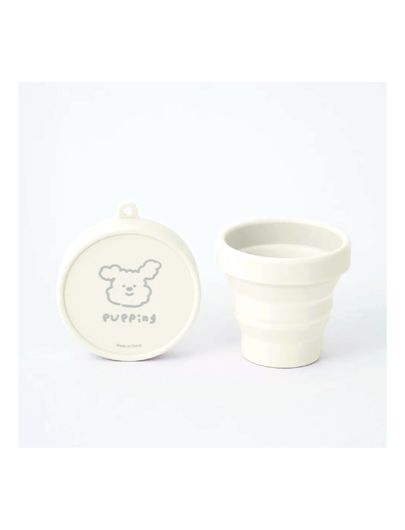 (寵物用) PUPPING Puppy Portable Cup 寵物手提摺疊杯