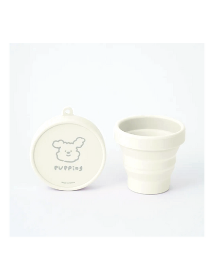(寵物用) PUPPING Puppy Portable Cup 寵物手提摺疊杯