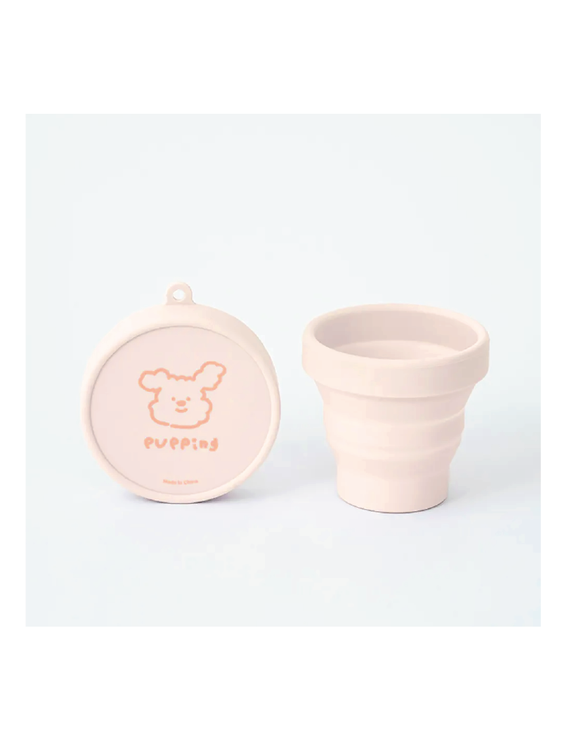 (寵物用) PUPPING Puppy Portable Cup 寵物手提摺疊杯