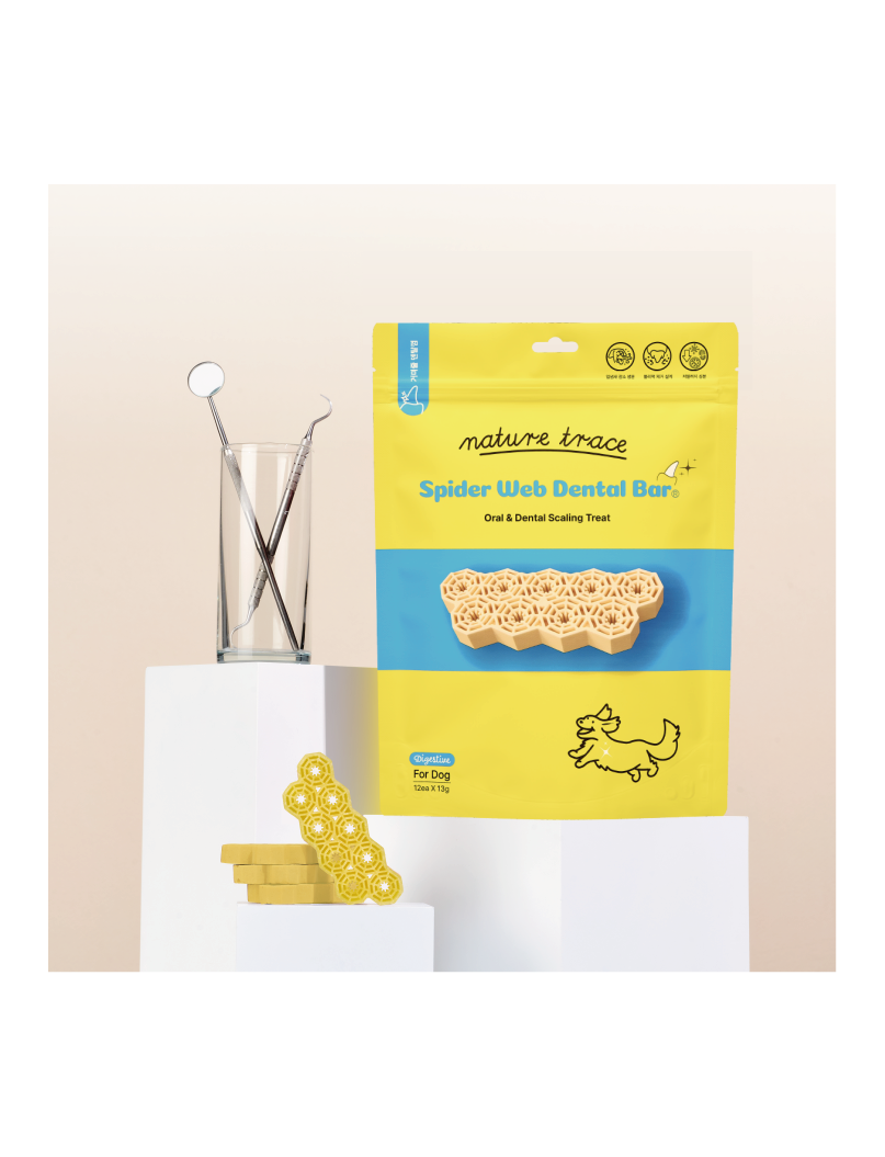 (寵物用) Nature Trace Spider Web Dental Bar - Digestive 蜘蛛網潔齒骨 - 易消化