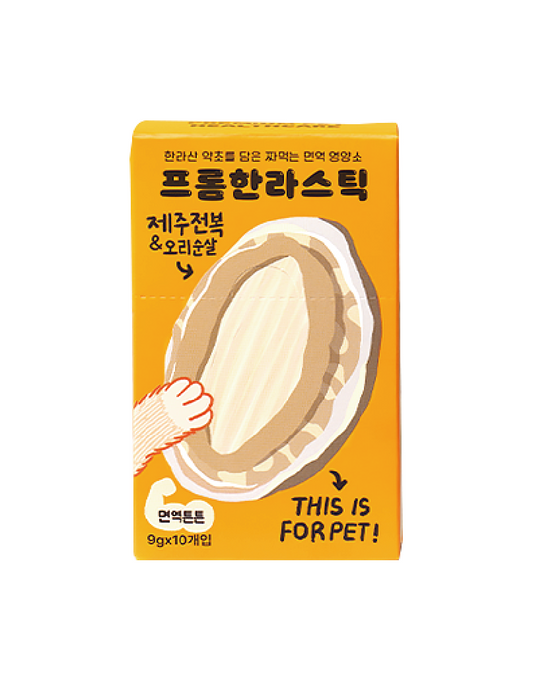 (寵物用) FROM HALLA Jeju Abalone & Boneless Duck 濟州島鮑魚及鴨肉口味肉泥 (犬貓適用)