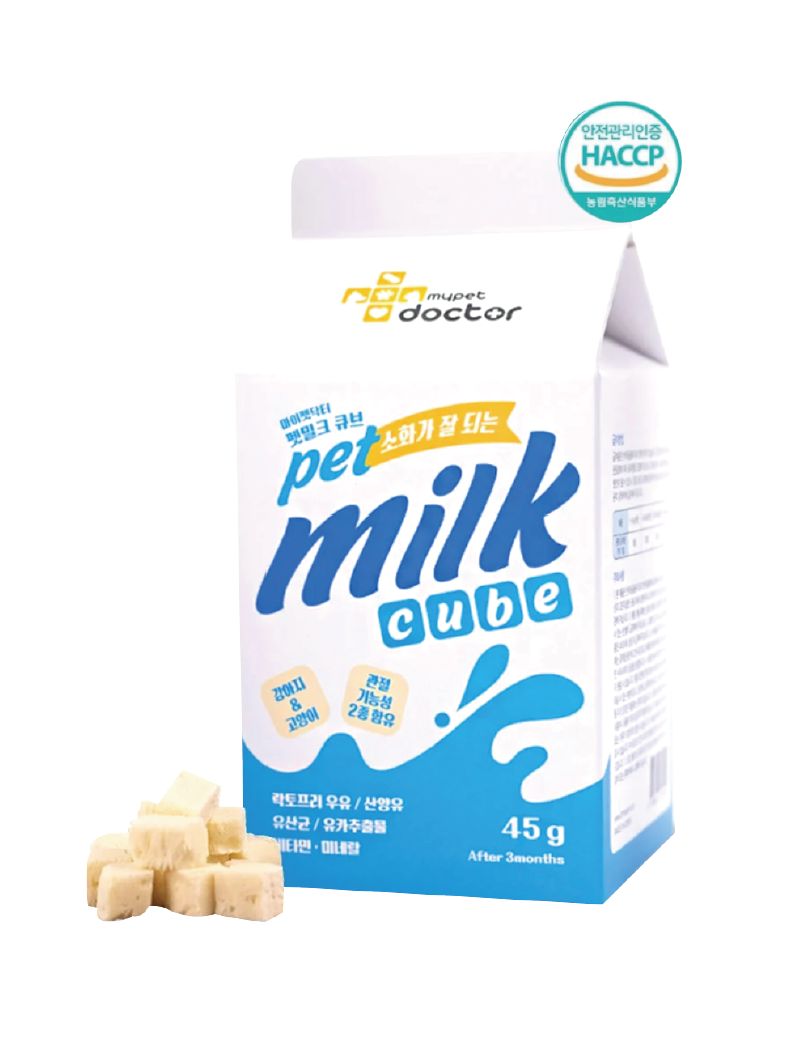 (寵物用) Mypet Doctor Pet Milk Cube 寵物奶香凍乾 45g (犬貓適用)