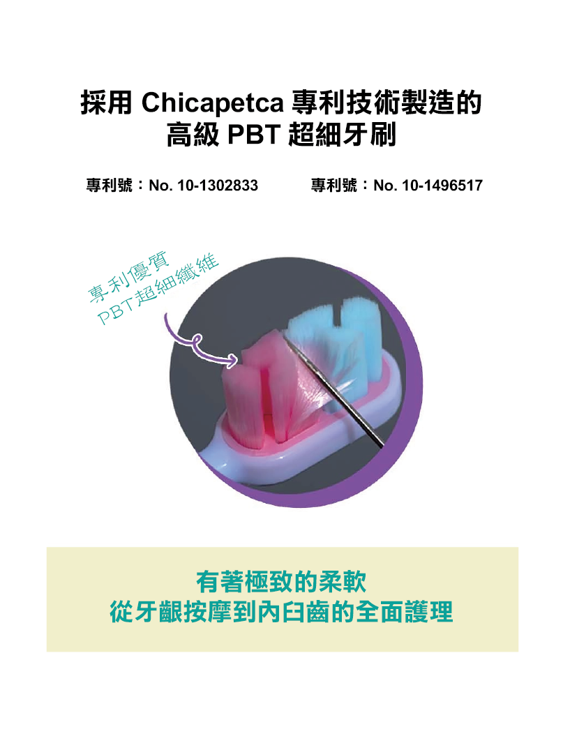 (寵物用) Chicapetca Large Toothbrush 寵物專用大頭牙刷 (中大型犬適用)