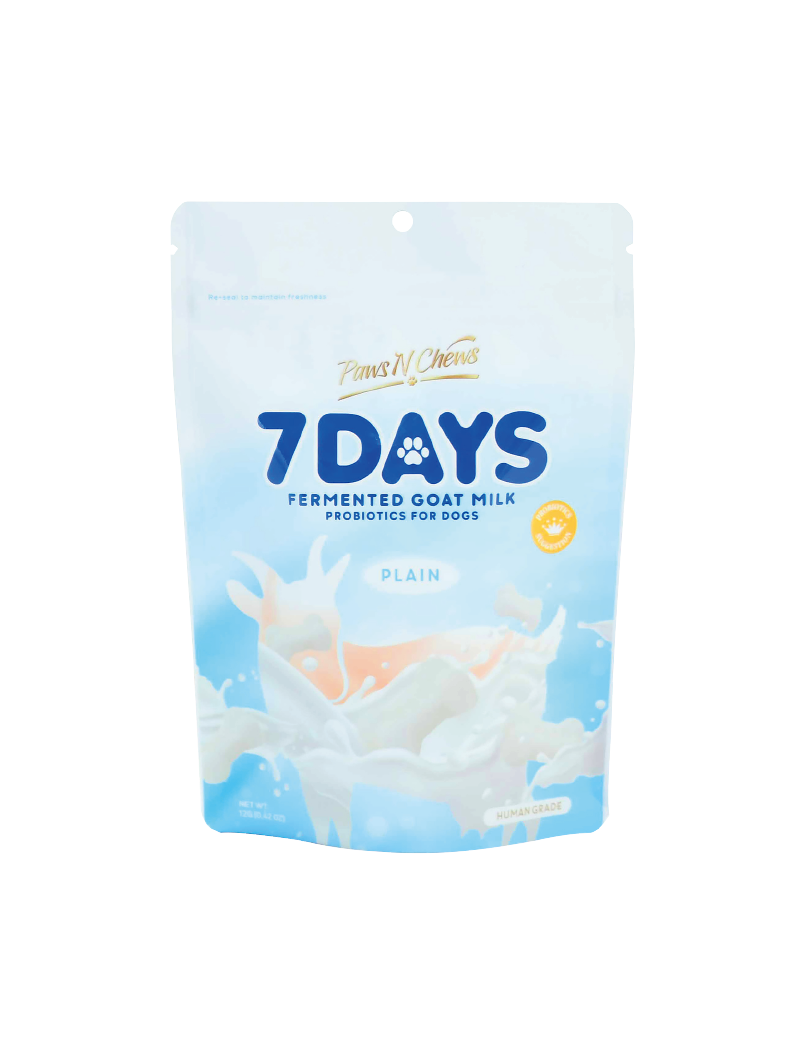 (寵物用) PawsNChews Fermented Goat Milk Probiotics 12g (Plain) 發酵羊奶益生菌 12g (原味)