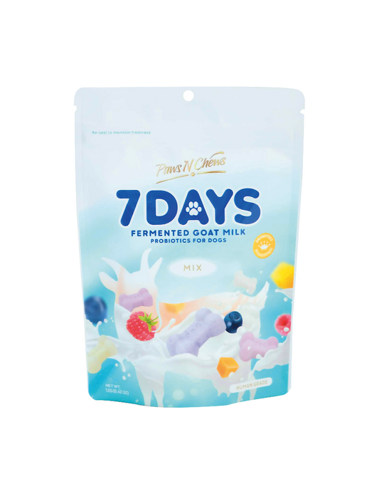 (寵物用) PawsNChews Fermented Goat Milk Probiotics 12g (Mix) 發酵羊奶益生菌 12g (混合味)