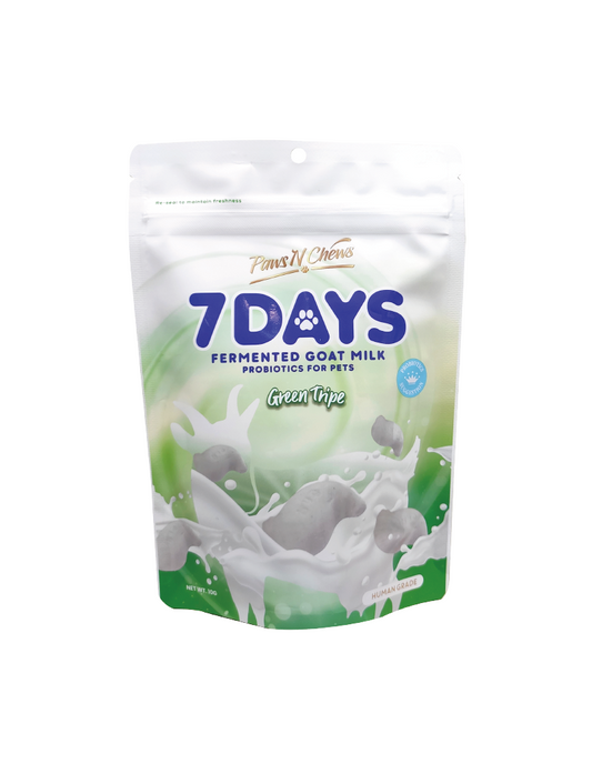 (寵物用) PawsNChews Fermented Goat Milk Probiotics 10g (Green Tripe) 發酵羊奶益生菌 10g (羊肚)