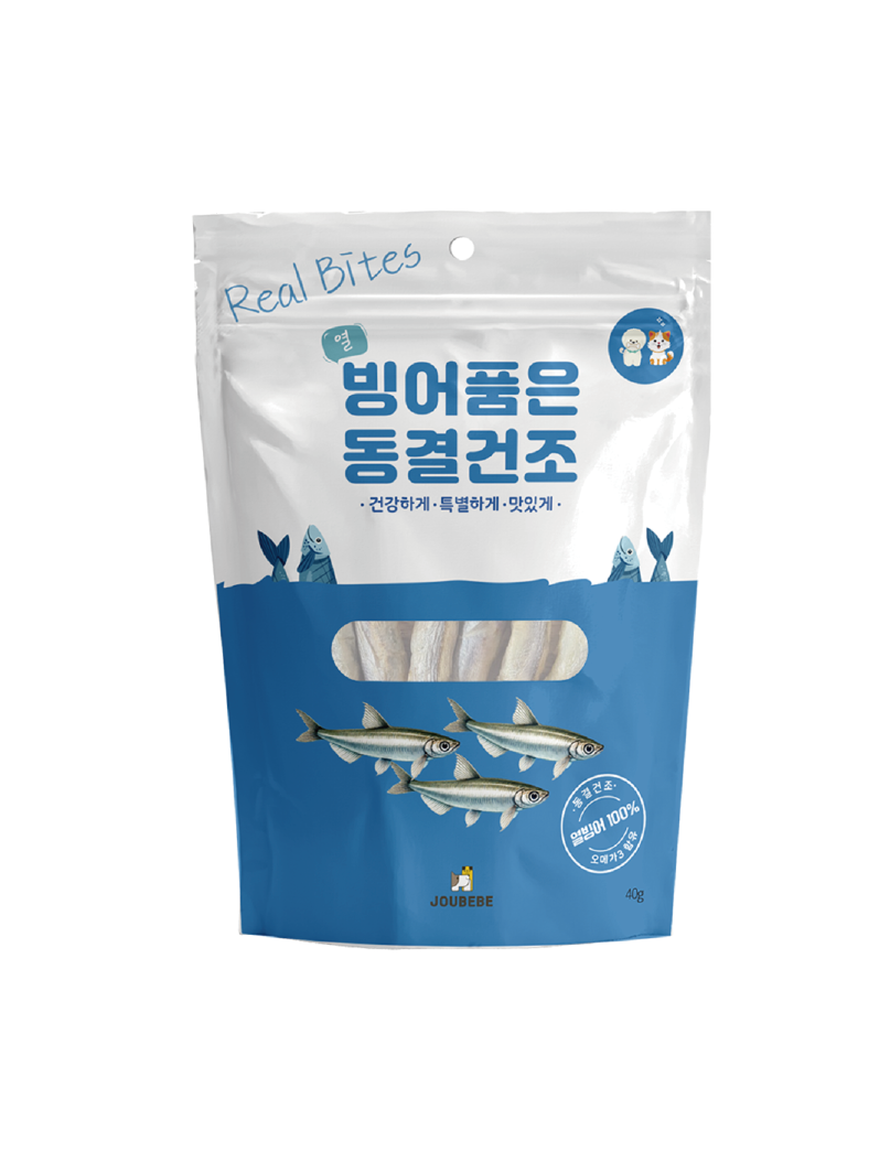 (寵物用) JOUBEBE Freeze Dried Capelin 50g 凍乾多春魚 50g