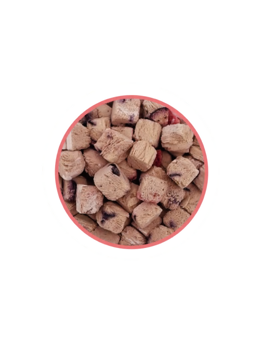 (寵物用) PEALTH Rose Freeze Dried 100% Natural 50g 皮爾斯100%天然凍乾 (玫瑰) 50g