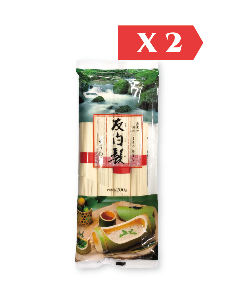 友白髮素麵 200g (2件裝)